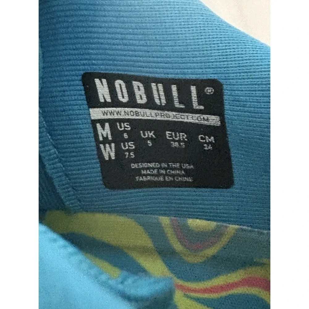 NoBull Superfabric Training Shoes Neon Swirl Womens 7.5 Unicorn‎ Collection